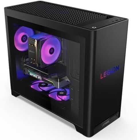 كمبيوتر مكتبي للألعاب Lenovo Legion Tower 5i Gen 10 مدعوم بالذكاء الاصطناعي، Intel Ultra 5-225F، NVIDIA GeForce RTX 5060، ذاكرة الوصول العشوائي DDR5 سعة 16 جيجابايت، 1 تيرابايت SSD، RTX 5060، Wi-Fi 6E، Windows 11 Home in Saudi Arabia