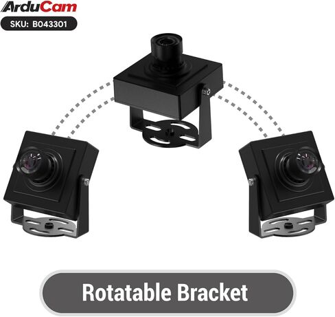 Arducam 12MP HDR USB Camera Module, 101°(D) Wide Angle UVC Webcam with M12 Lens for Windows, Linux, Android, and Mac OS in Saudi Arabia