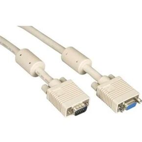 EVNPS06-0005-MF كابل VGA M/F مع قلب الفريت، 5FT، موصلات HD15، مزدوج الحماية in Kuwait