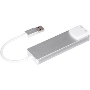 بطاقة صوت USB محمولة مع هيكل من سبائك الألومنيوم للحصول على بطاقة USB خارجية فائقة المتانة in Kuwait