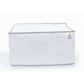 غطاء غبار مثالي، غطاء من النايلون الأبيض لطابعات Epson EcoTank ET-2760 وEpson EcoTank ET-3710 الكل في واحد، غطاء مزدوج الخياطة ومضاد للكهرباء الساكنة ومقاوم للماء من in Kuwait