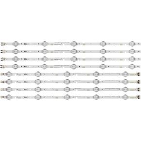 1 Set LED Backlight Strip Fit for Samsung UN49J5290AF UA49M5000A UN49M5300A UN49J5000A UN49J5200A 49"-FHD-R-171219 49"-FHD-L-171219 in Saudi Arabia