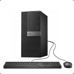Dell OptiPlex 7050 'T Intel Core i7-6700 3.4 جيجا هرتز، ذاكرة الوصول العشوائي 16 جيجا، محرك الحالة الصلبة 512 جيجا، DVDRW، Windows 11 Pro 64bit، (متجدد) in Kuwait