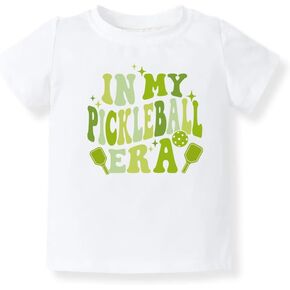 قميص بدلة أطفال لطيف من In My Pickleball Era ملابس أطفال فاخرة مخصصة للجنسين هدية للأم وحديثي الولادة in Kuwait