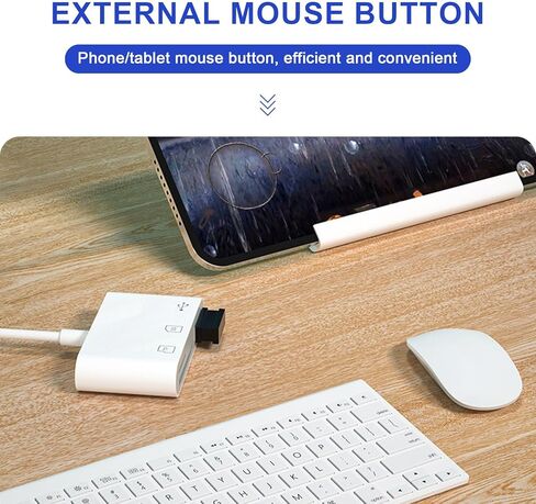 قارئ بطاقات SD 3 في 1 لأجهزة iPhone/iPad، ومحول بطاقة ذاكرة منفذ USB-C، التوصيل والتشغيل للكاميرا/الطائرة بدون طيار، لا يتطلب تطبيق، نقل عالي السرعة in Kuwait