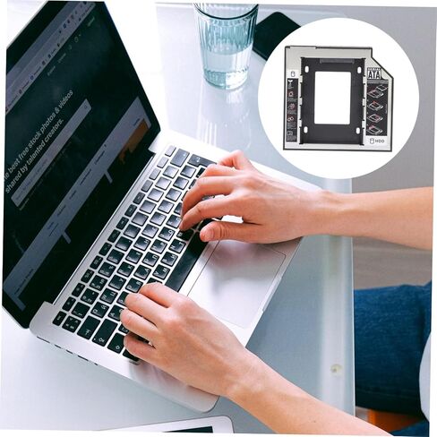 STOBOK Ssd Solid-State Drive Bracket Durable Hard Disk Drive Holder for Laptops All--one Computers Supports Iii up to in Saudi Arabia