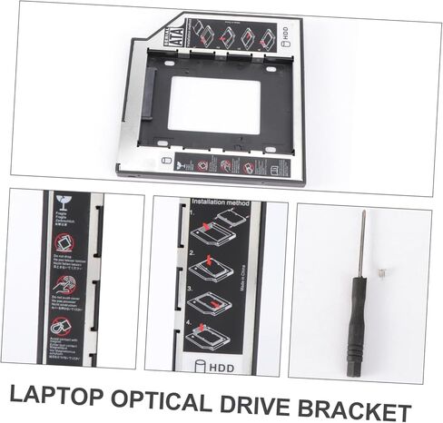 STOBOK Ssd Solid-State Drive Bracket Durable Hard Disk Drive Holder for Laptops All--one Computers Supports Iii up to in Saudi Arabia
