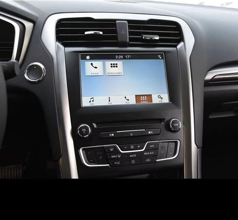 فيلم شاشة GPS للسيارة متوافق مع Fusion For Mondeo 2013 2014 2015 2016 2017 2018 2019 فيلم ملاحة GPS للسيارة شاشة LCD من الزجاج المقسى طبقة واقية مضادة للخدش (لون 1) in Kuwait