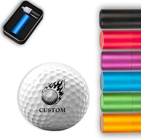 Custom Golf Ball Marker Personalized Golf Ball Stamper Markers with Your Logo Name Monogram, Quick-Dry Self-Inking Marking Golfs Tool Accessories for Men Gifts in Saudi Arabia