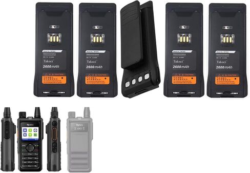 5PCS BL2002 BP2002 Replacement Battery Compatible with HP680 HP600 HP605 HP685 HP602 HP682 Two-Way Radio Li-ion Battery 7.4V 2600mAh in Saudi Arabia