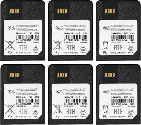 (6 عبوات) بطارية PMNN4451 PMNN4451A متوافقة مع بطارية Motorola Minitor VI Minitor 6 in Saudi Arabia