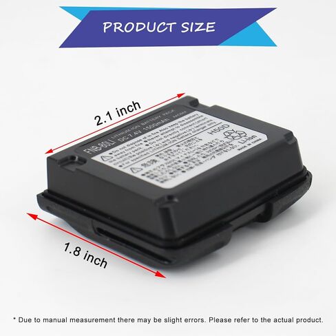 1PC FNB-80Li FNB-58Li Li-ion Battery 7.4V 1500mAh Replacement for Yaesu Vertex VX-5R VX-5 VX-6R VX-6 VX-7R VX-7 VXA-700 VXA-710 HX460 HX470 HX471 Radio in Saudi Arabia