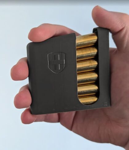 4pcs Functional Replica K31 Charger/Stripper Clip for Schmidt–Rubin Rifle 7.55x55 Swiss (Will not fit K11) in Saudi Arabia