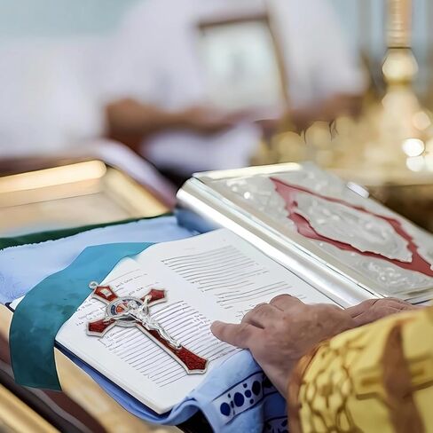 TALPGOD 7 بوصة St Benedict Crucifix Red، صليب جدار صليب للديكور الكاثوليكي، يسوع المسيح معلق على الحائط ديكور فني، Escapularios Catolicos، وسام القديس بنديكت للديكور المنزلي in Saudi Arabia