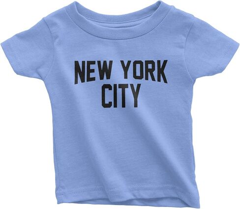 Ladies New York City Ringer Shirt Distressed Retro Design Tee Black White in Saudi Arabia