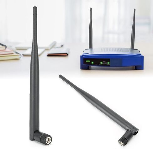 Generic هوائي كمبيوتر، هوائي اللوحة الأم عالي الكسب 2.4/5.8G 2 قطعة نظام هوائي جهاز التوجيه 6DB هوائي كمبيوتر ثنائي النطاق SMA فتحة داخلية، Genericgxfk2bors8 in Kuwait