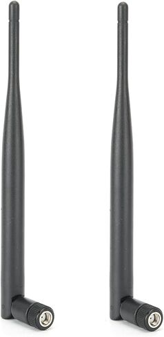 Generic هوائي كمبيوتر، هوائي اللوحة الأم عالي الكسب 2.4/5.8G 2 قطعة نظام هوائي جهاز التوجيه 6DB هوائي كمبيوتر ثنائي النطاق SMA فتحة داخلية، Genericgxfk2bors8 in Kuwait