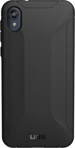 URBAN ARMOR GEAR UAG Made for Moto E6 Scout Feather-Light Rugged [Black] Military Drop Tested Phone Case in Saudi Arabia