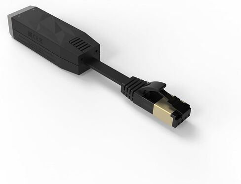 Silent Power LAN iSilencer+, Ethernet Noise Filter with Galvanic Isolation & RF Filtering, Reduces Noise & Jitter – Gigabit RJ45 Isolator for Hi-Res Audio with Cleaner Signal and Stable Timing in Kuwait
