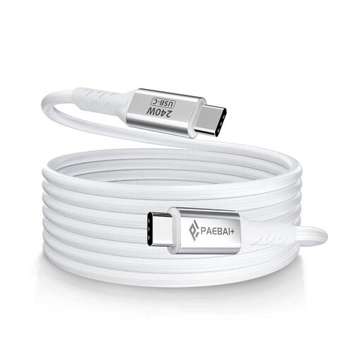 240W USB C إلى USB C Cable ، 6.6 قدمًا من النوع C CORD Charger Charger Charge for iPhone 16 15 Pro Max Samsung Galaxy S24 S23 MacBook Pro Propops Switch ipad etc (Purple) in Saudi Arabia