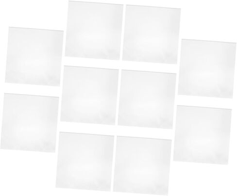 10Pcs Vinyl Record Outer Sleeves Self Adhesive Protectors for Albums Covers to Guard Against Scratches and Dust for Vinyl Record Storage in Saudi Arabia