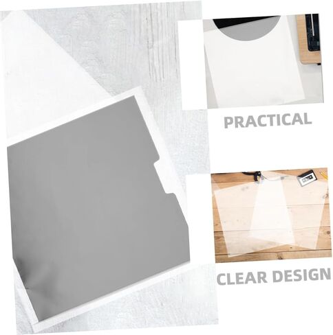 10Pcs Vinyl Record Outer Sleeves Self Adhesive Protectors for Albums Covers to Guard Against Scratches and Dust for Vinyl Record Storage in Saudi Arabia