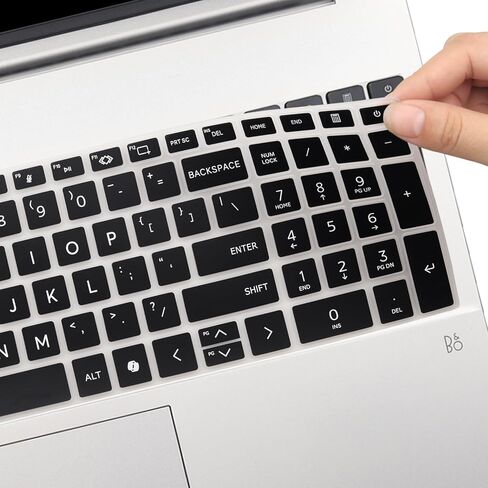 Keyboard Cover for 2026 2025 HP OmniBook 7 16-az 16-ay Series 16-az0097nr 16-ay0087nr 16", HP OmniBook 7 17.3" 17-dc Series 17-dc0097nr Keyboard Cover Protector(Not fit Omnibook X 17-dd 17t-dd)-Black in Saudi Arabia