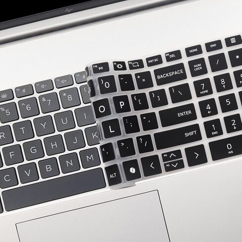 Keyboard Cover for 2026 2025 HP OmniBook 7 16-az 16-ay Series 16-az0097nr 16-ay0087nr 16", HP OmniBook 7 17.3" 17-dc Series 17-dc0097nr Keyboard Cover Protector(Not fit Omnibook X 17-dd 17t-dd)-Black in Saudi Arabia