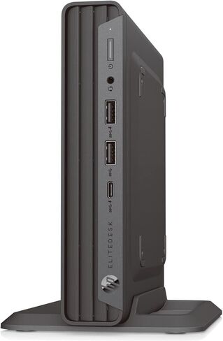 كمبيوتر مكتبي HP EliteDesk 800 G6 - Intel Core i5 الجيل العاشر i5-10500T Hexa-core (6 Core) 2.30 جيجا هرتز - 8 جيجا بايت رام DDR4 SDRAM - 256 جيجا بايت M.2 PCI Express NVMe SSD - سطح مكتب صغير in Kuwait