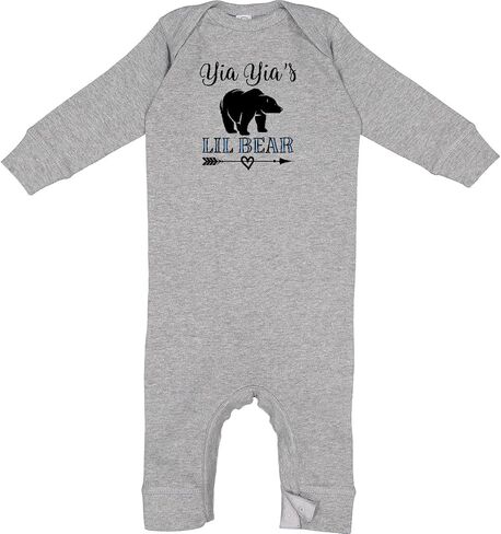 إنكتاستيك Yia Yias Lil Bear Boys Grandson من YiaYia Baby Romper Coveralls in Kuwait