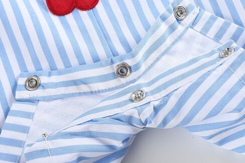 Lil cactus Blue Striped Crawfish Shortalls in Saudi Arabia