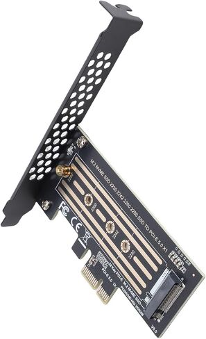 بطاقة محول M.2 NVMe إلى PCIe X1 5.0، بطاقة توسيع ثابتة بسرعة 32 جيجابت في الثانية M2 إلى NVME مع دعم لنظام التشغيل Windows 10 11 in Kuwait