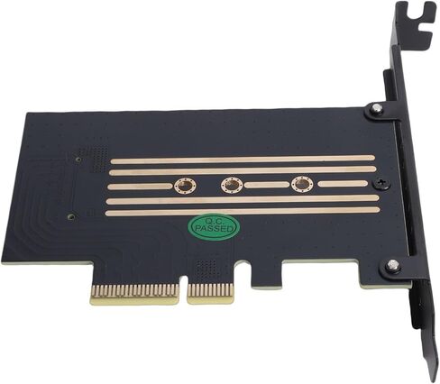 بطاقة محول PCIe 4X إلى M.2 NVME، بطاقة توسيع M.2 SSD بسرعة 128 جيجابت في الثانية مع توافق واسع لـ 2280 2260 2242 2230 SSD، الدعم in Saudi Arabia