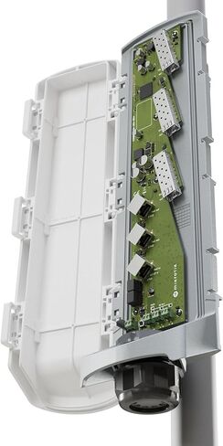 MikroTik CSS606-1G-2Gi-3S+Out – محول خارجي بـ 6 منافذ، 1x Gigabit Ethernet، 2X Combo Gigabit، 3X 10G SFP+، تبريد سلبي، حاوية مقاومة للطقس in Saudi Arabia