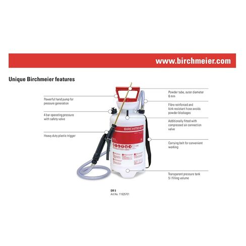 Birchmeier DR-5 Professional Powder Duster in Saudi Arabia