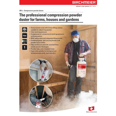 Birchmeier DR-5 Professional Powder Duster in Saudi Arabia