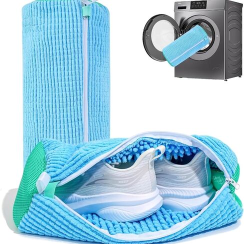 Portable Shoe Cleaning Bag, Reusable Wash Bag for Travel & Home, Fits All Shoe Types (Single Pack) in Saudi Arabia