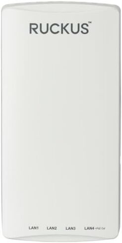 نقطة وصول Ruckus H550 Wi-Fi 6 مزدوجة النطاق للوحة الحائط، 2x2 MU-MIMO، وصلة 1 جيجابت، منافذ 5x1 جيجابت وUSB، تدعم 512 عميلًا، 802.11ax/ac/n، PoE، حزمة Cloud Care التي تم تكوينها مسبقًا مؤهلة in Saudi Arabia
