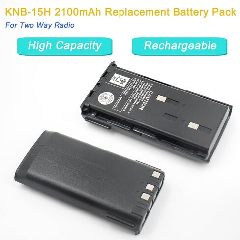 1PC KNB-15 KNB-15H KNB-15A 7.2V Ni-MH Battery 2100mAh Replacement for Kenwood Radio TK-2100 TK-3100 TK-272 TK-272G TK-260 TK-260G TK-270 TK-270G TK-360 TK-360G TK-370 TK-370G in Saudi Arabia
