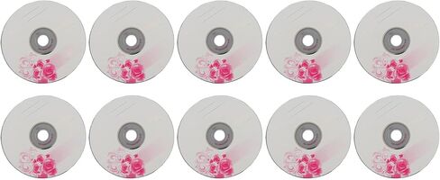 أقراص CD R فارغة 730 ميجابايت 52X أقراص عالية السرعة قابلة للتسجيل لتخزين الصور الرقمية وبيانات الموسيقى ومواد الكمبيوتر 10 أو 50 حزمة (10 قطع) in Saudi Arabia