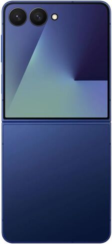 Samsung Galaxy Z Flip7: مفتوح، سعة تخزين 256 جيجابايت، Blue Shadow (متجدد) in Kuwait