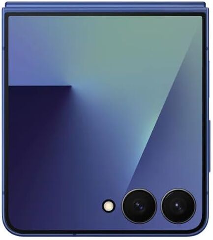 Samsung Galaxy Z Flip7: مفتوح، سعة تخزين 256 جيجابايت، Blue Shadow (متجدد) in Kuwait