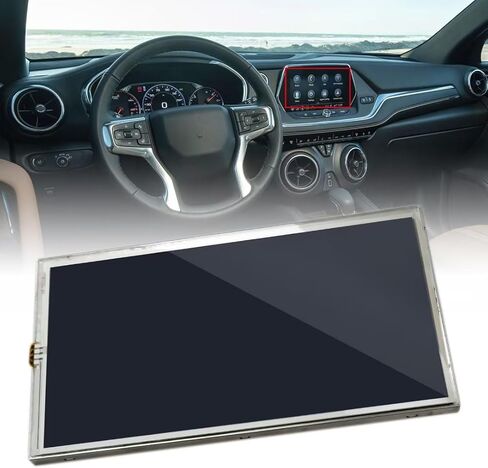 شاشة LCD بديلة مقاس 7 بوصات تعمل باللمس لسيارة شيفروليه سونيك LT سيدان موديل 2016 ذات 4 أبواب 1.6L 1598CC 98Cu. In. l4 GAS DOHC تستنشق بشكل طبيعي in Saudi Arabia