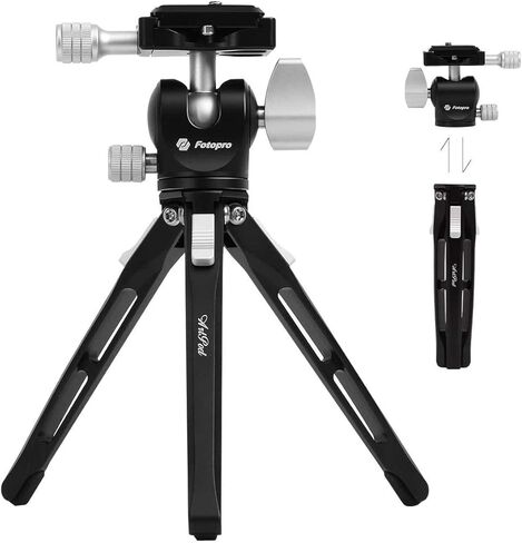 FotoPro Artpod Mini Classic Aluminum Tripod with Leather Bag in Saudi Arabia