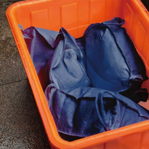 WEIBAO Square Tech Sandbag with Handles - 5 Pack (14" x 14"), Dark Blue | WB-626LH-A | Water-Activated Flood Barriers, Sandless Sandbags, Absorbent Water Blocker in Saudi Arabia