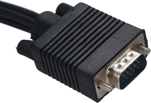 Denash VGA إلى SVideo، VGA إلى، SVIDEO 3 TV AV محول كابل، كابل محول إشارة AV عالي الجودة مع ذكر قياسي 15Pin، in Kuwait
