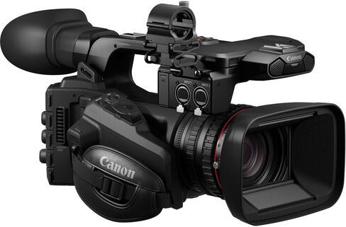 Canon XF605 UHD 4K HDR Pro Camcorder – 1" CMOS Sensor, 15x Optical Zoom, Dual Pixel AF, Wi-Fi, Broadcast & Event Professional Video Camera (5076C002) + 64GB Memory Card (Renewed) in Saudi Arabia