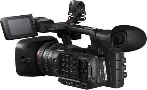 Canon XF605 UHD 4K HDR Pro Camcorder – 1" CMOS Sensor, 15x Optical Zoom, Dual Pixel AF, Wi-Fi, Broadcast & Event Professional Video Camera (5076C002) + 64GB Memory Card (Renewed) in Saudi Arabia