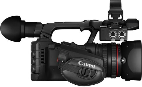 Canon XF605 UHD 4K HDR Pro Camcorder – 1" CMOS Sensor, 15x Optical Zoom, Dual Pixel AF, Wi-Fi, Broadcast & Event Professional Video Camera (5076C002) + 64GB Memory Card (Renewed) in Saudi Arabia
