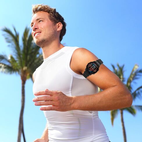 حزام الكاحل/الذراع الرياضي QuickFit مقاس 22 مم متوافق مع Garmin Fenix ​​6 Pro/6/7/7 Pro/5/5 Plus، حزام ذو رأسين من النايلون الناعم لـ Forerunner 970/965/955/945/935 & Instinct 3 45 مم/E 45 مم/سولار/2/2 شمسي in Kuwait